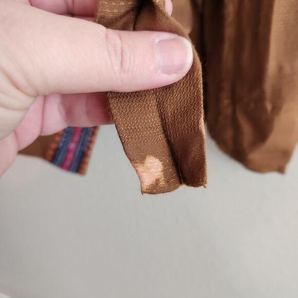 Maeve by Anthropologie Liviana Embroidered Wrap Top Size Small - Picture 8 of 13